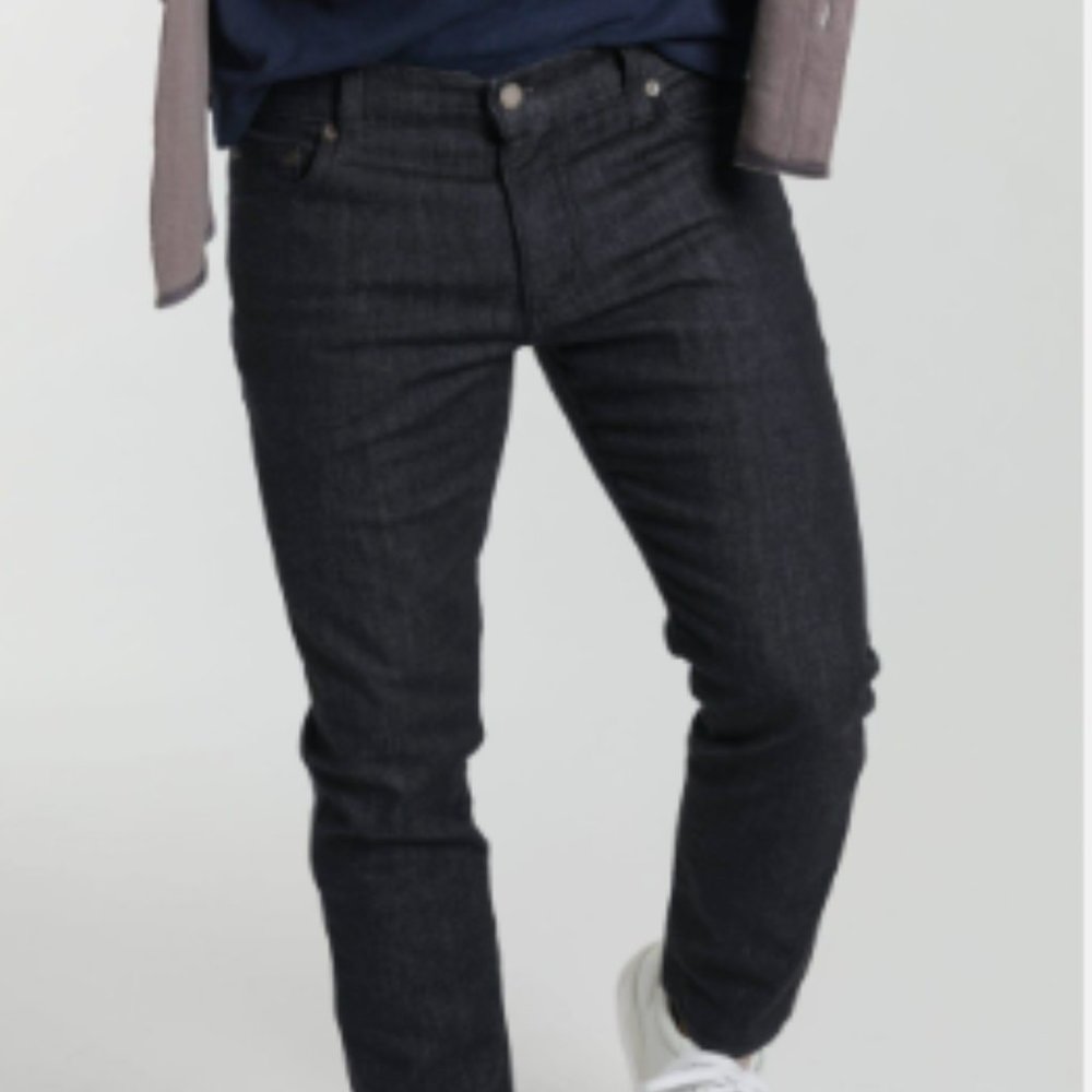 Ash & Erie Explorer Jeans For Shorter Men Asphalt Wash Size 30 x 26